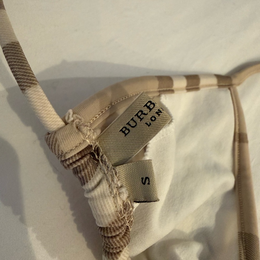Authentic Burberry Triangle Bikini Set - Beige & … - image 2